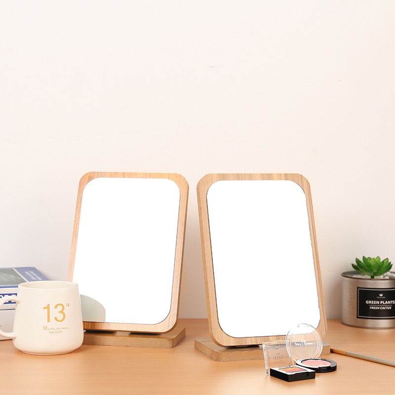Gương Soi Trang Điểm Gỗ Để Bàn B Mirror - GP120