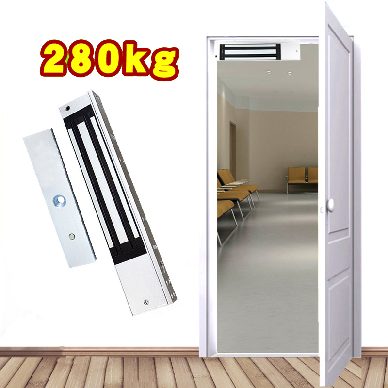 Khóa điện từ loại lực hút nam châm điện 12VDC – Loại 280kg