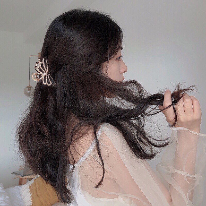 kẹp tóc kim loại phong cách Hàn Quốc cá tính