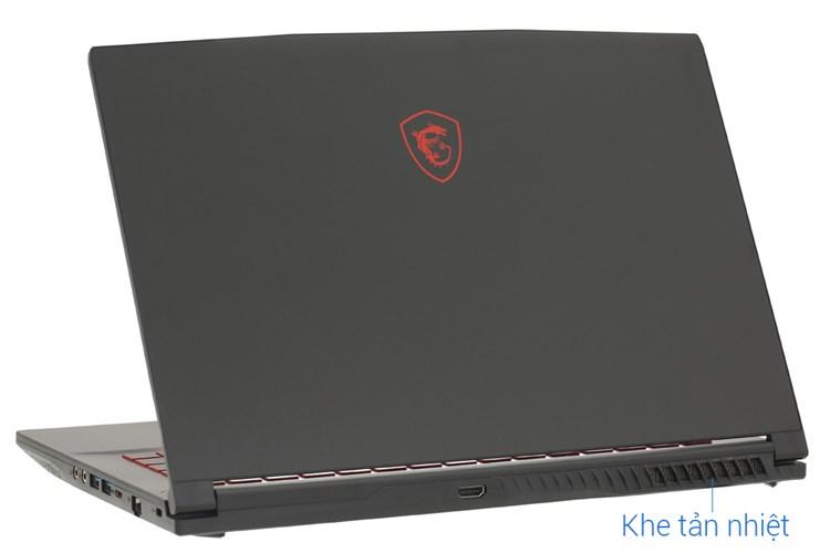 Laptop MSI GF63 Thin 10SC i7 10750H/8GB/512GB/4GB GTX1650 Max-Q/15.6&quot;F/144Hz/Balo/Chuột/Win10/(480VN)/Đen - Hàng chính hãng