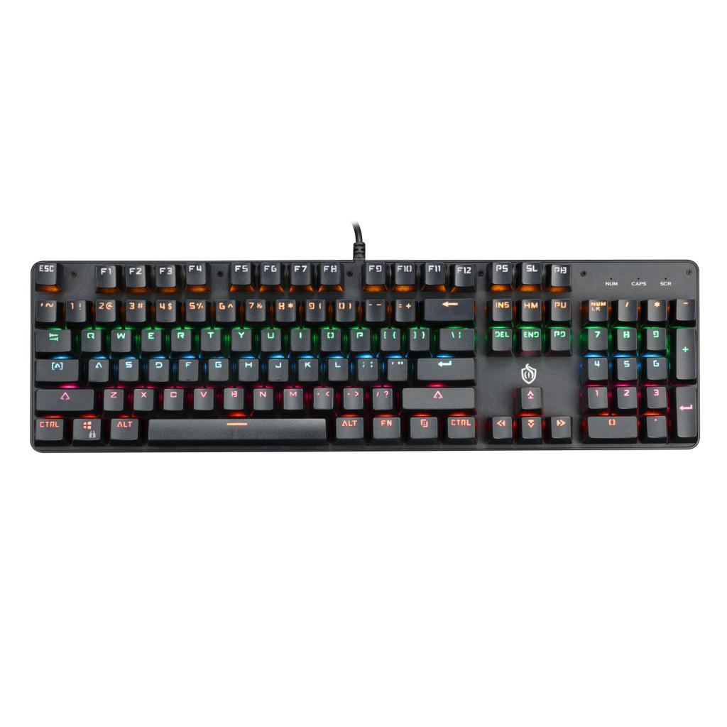 Waterproof RGB Mechanical Keyboard Blue Switch 104 Keys Wired Keyboard