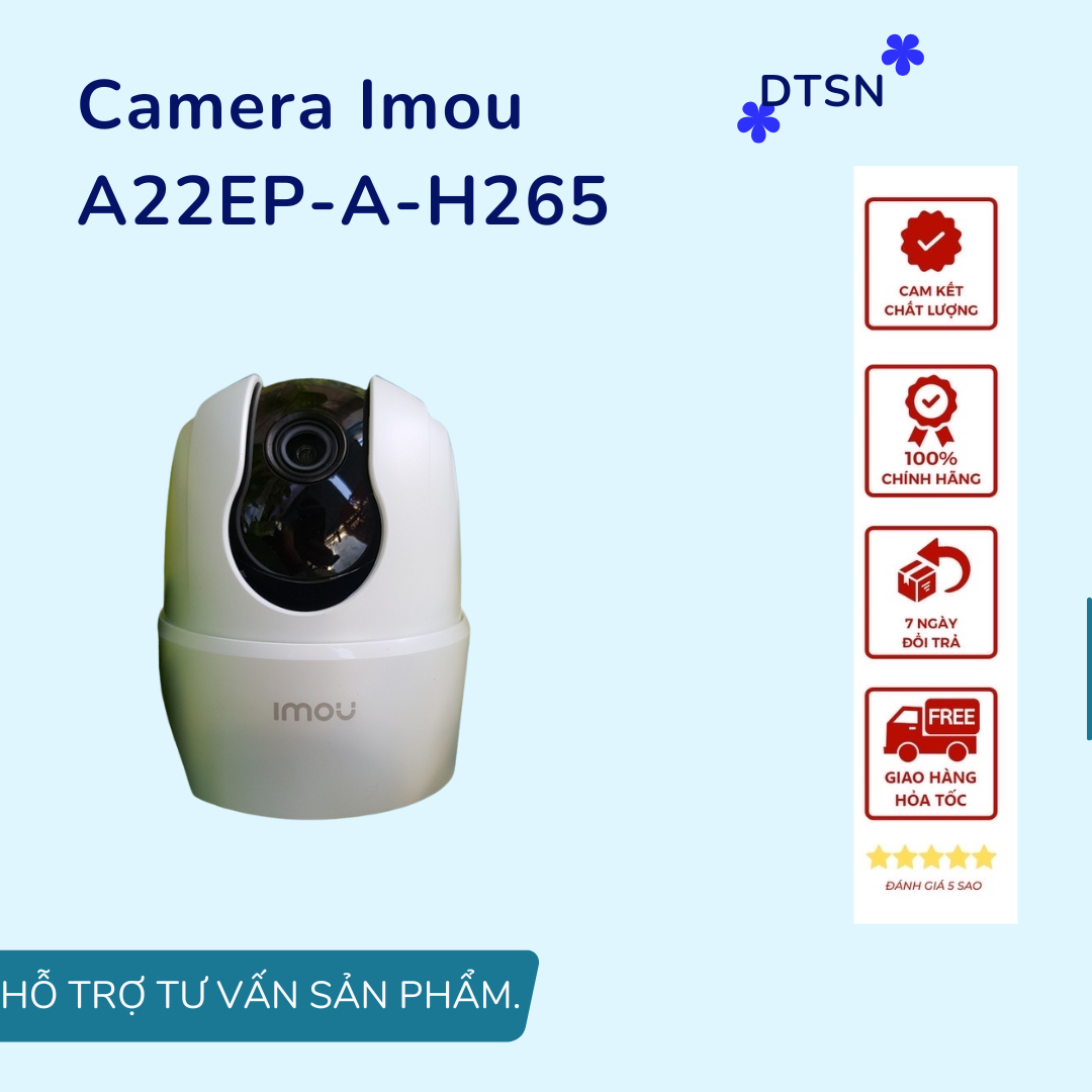 Camera Imou A22EP-A-H265 hàng chính hãng DSS