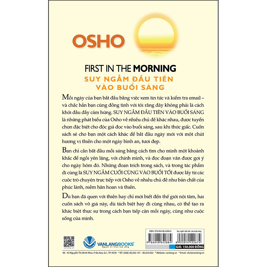 Combo 2 Cuốn OHSHO: Suy Ngẫm Đầu Tiên Vào Buổi Sáng + Suy Ngẫm Cuối Cùng Vào Buổi Tối