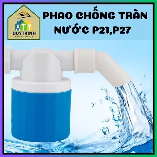 Phao Cơ Thông Minh thế hệ mới tự ngắt khi đầy bồn ren nhựa ống đk 21, đk27