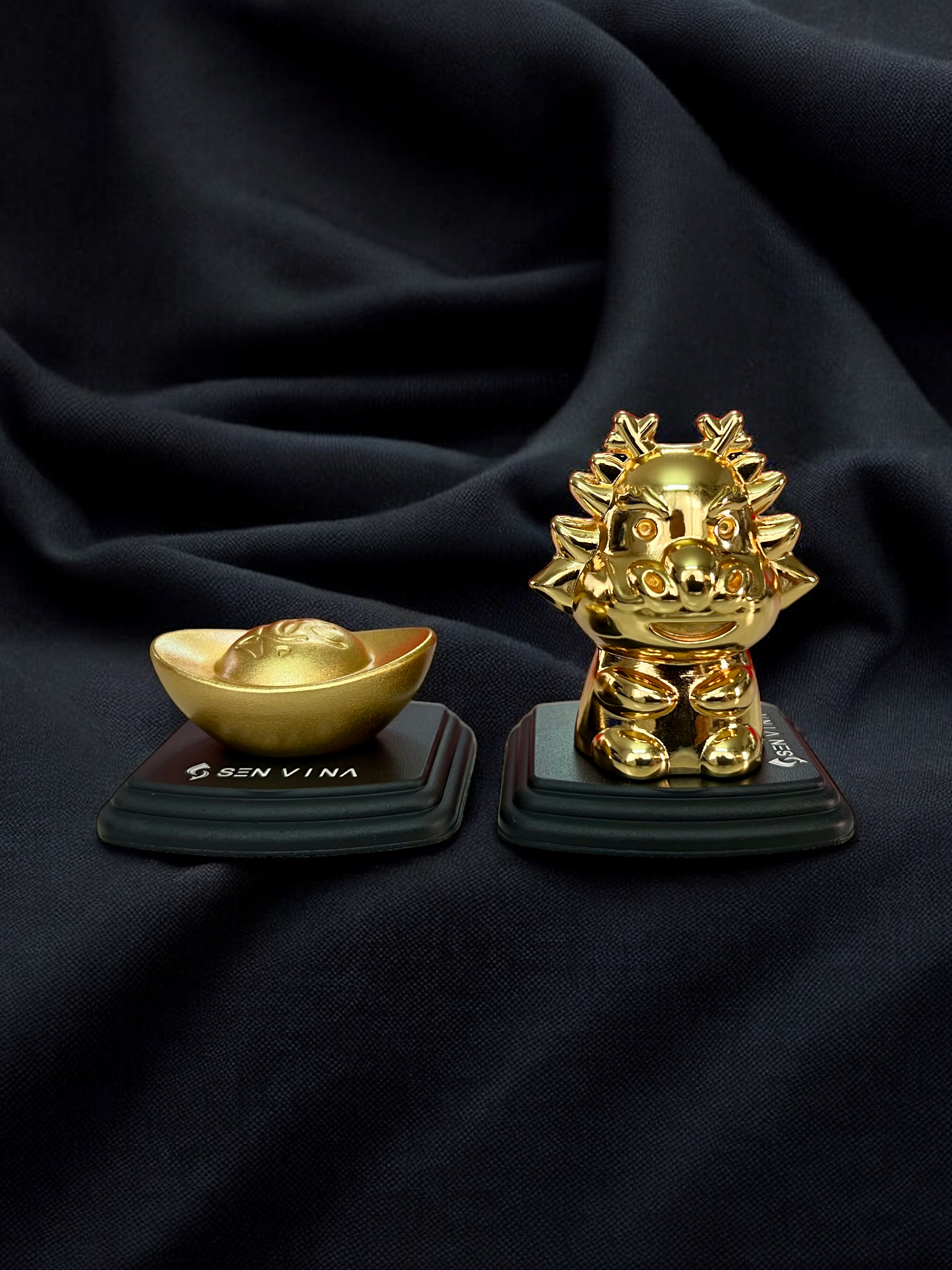Combo 3 – Thỏi đồng Lộc Kim Sa + Kim Long