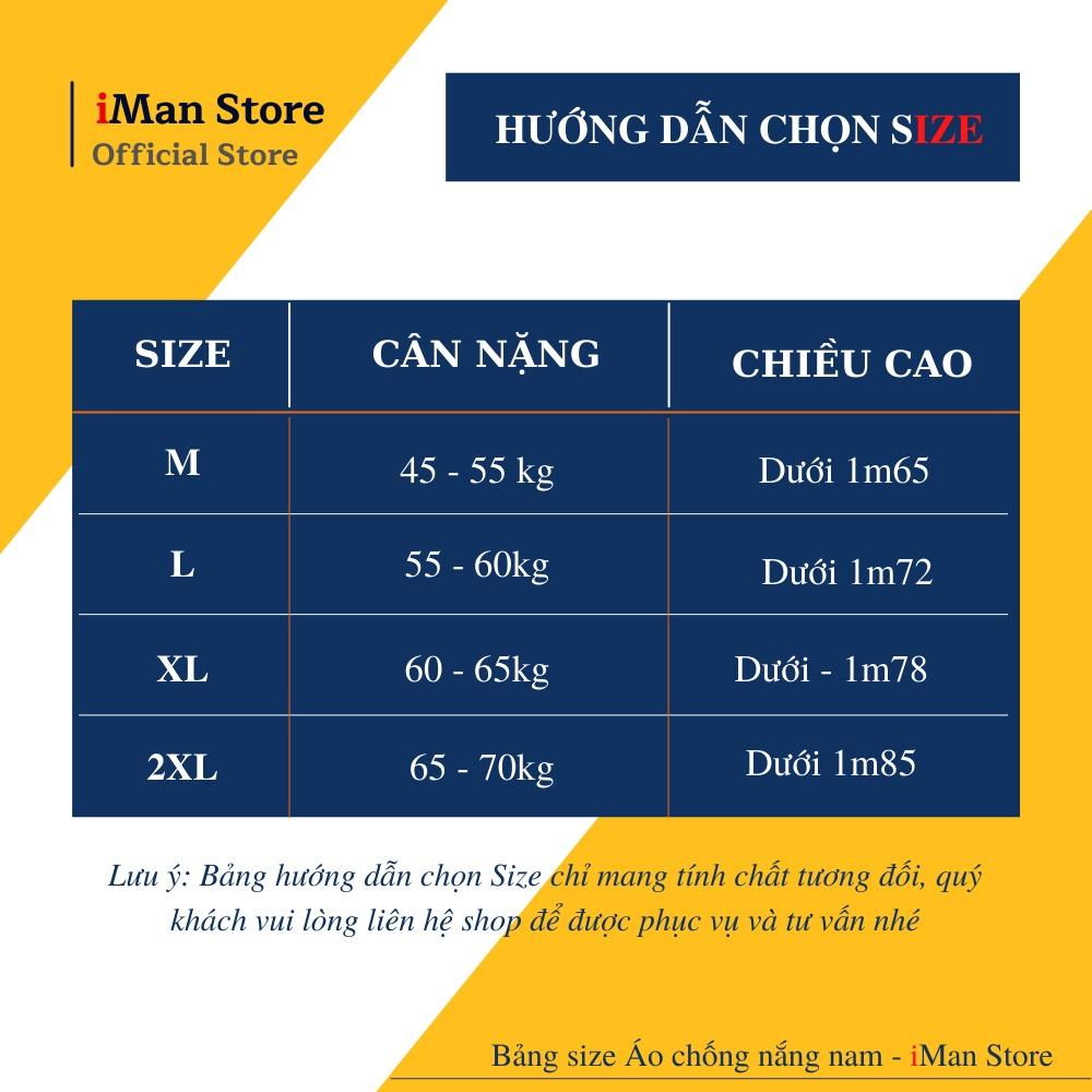 Áo Chống Nắng Nam Nữ, Áo Khoác Đi Nắng Chất Vải Kim Cương Cao Cấp Thoáng Mát, Mềm Mịn - iMan Store