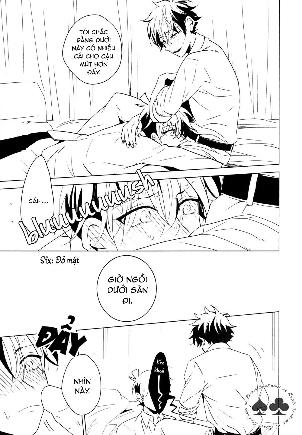 động oneshot yaoi nhà thỏ chapter 26 9