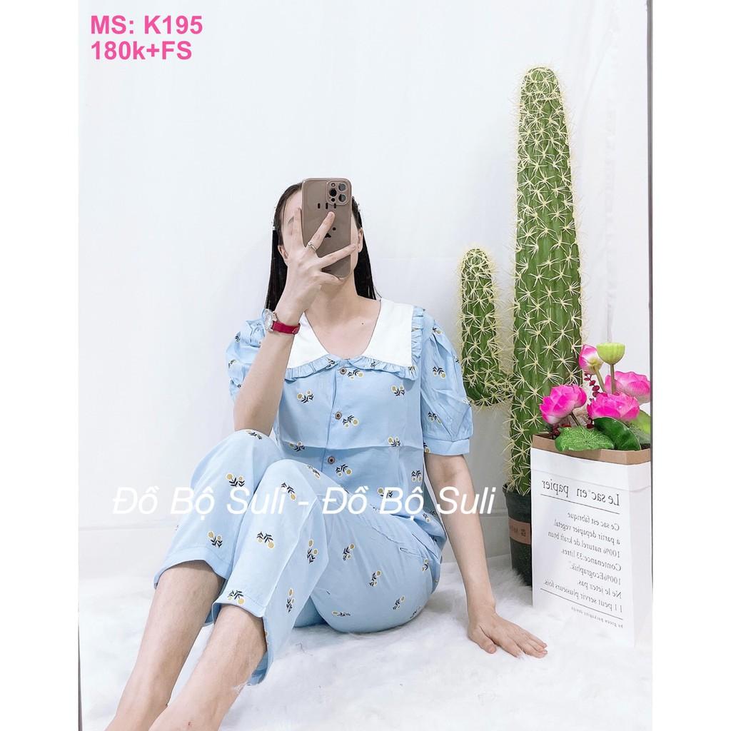 Đồ Mặc Nhà Dài Lụa Nhật Cao Cấp Họa Tiết Bông - Bền, Đẹp, Dễ Thương