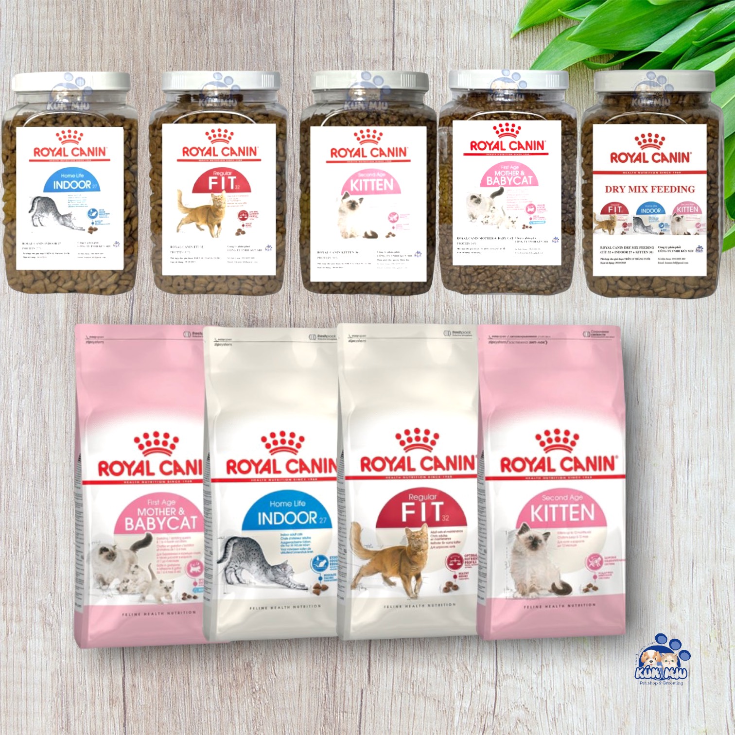 Thức ăn cho mèo Royal Canin của Pháp hàng chính hãng