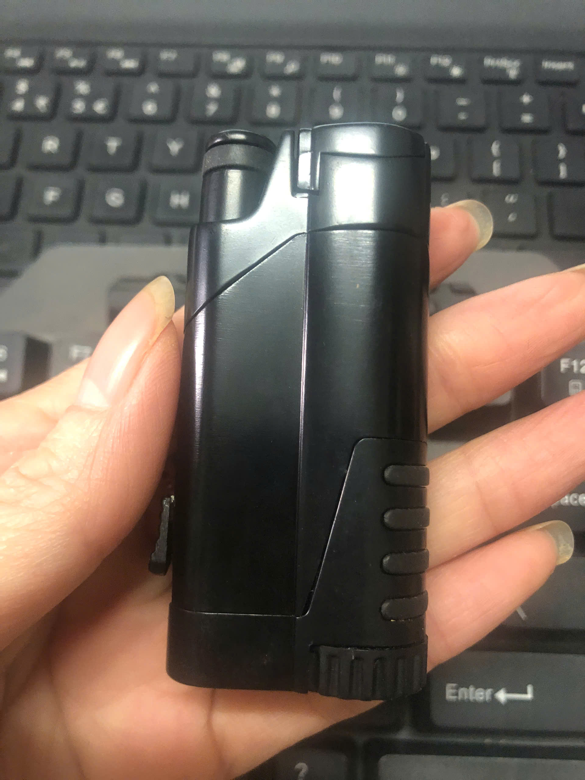 Vỏ hôp quẹt bật lửa khò 1 tia kèm đục