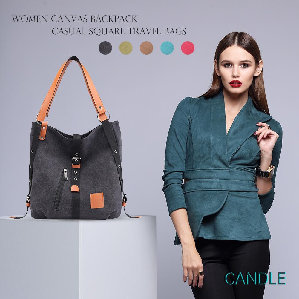 Balo bằng canvas dùng để đi du lịch cho phụ nữ