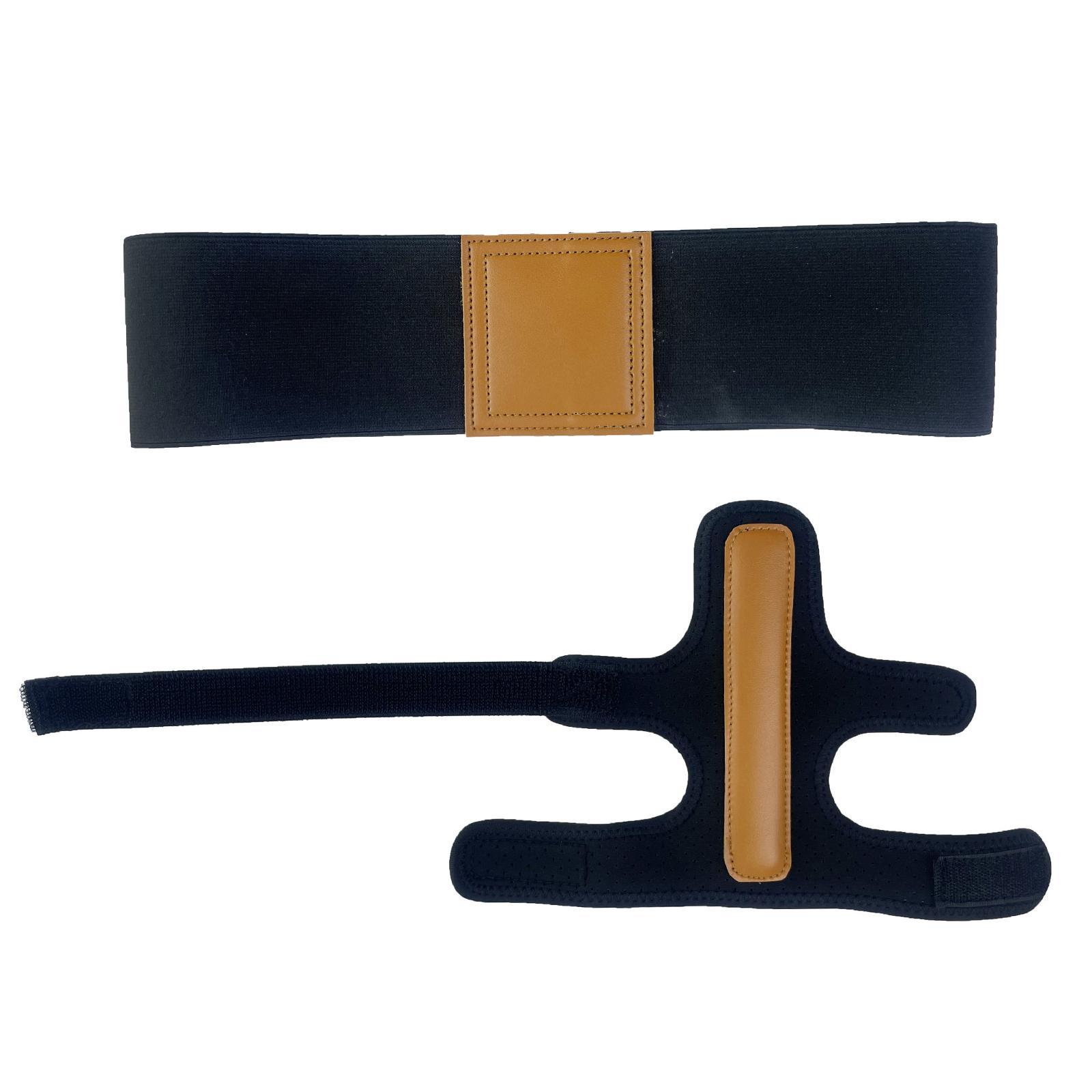 Golf Hand Movement Correction Belt Black Elastic Golf Swing Trainer Arm Belt Gesture Alignment Training Aid Arm Posture Correct