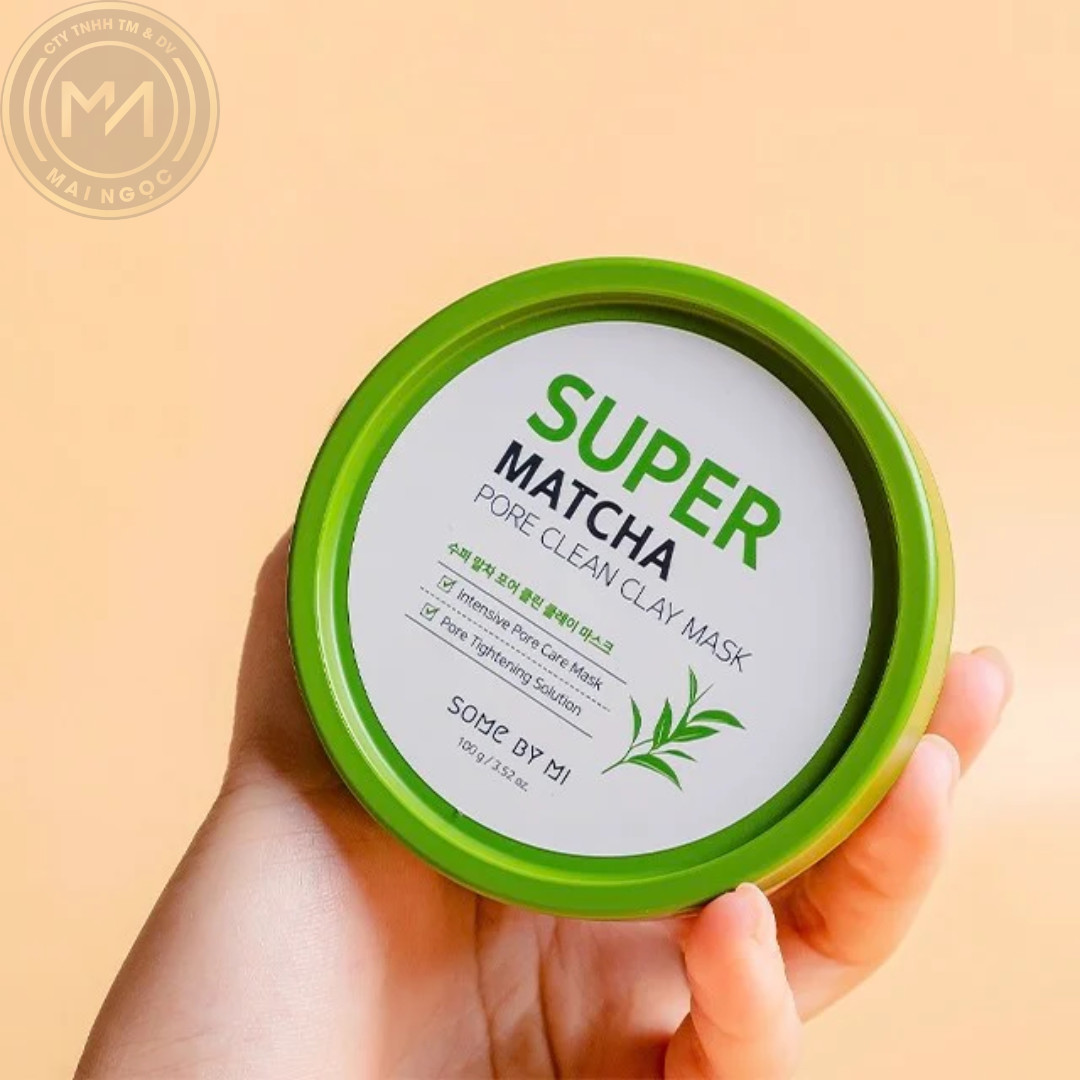 Mặt nạ dưỡng da Some By Mi Super Matcha Pore Clean Clay Mask 100g