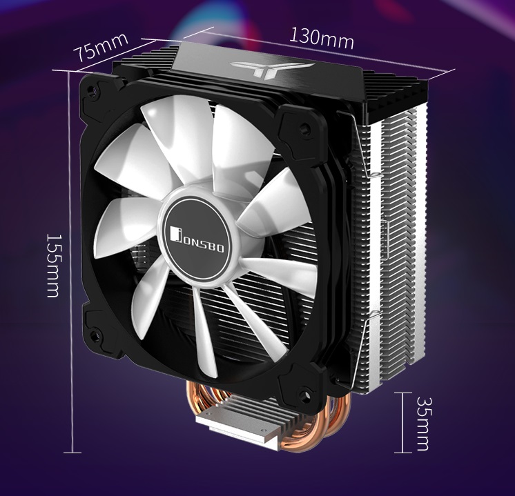 Tản nhiệt khí CPU RGB Jonsbo CR-1000 - Hàng nhập khẩu