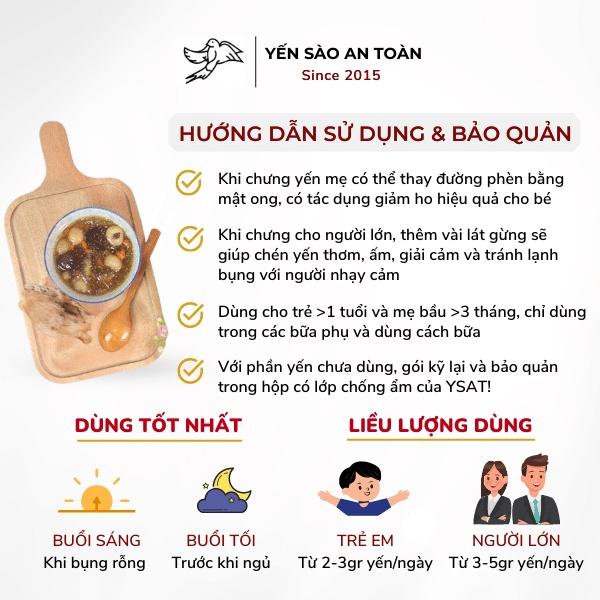 Hồng Yến rút lông thượng hạng nguyên chất từ tổ yến Khánh Hòa Yến Sào An Toàn
