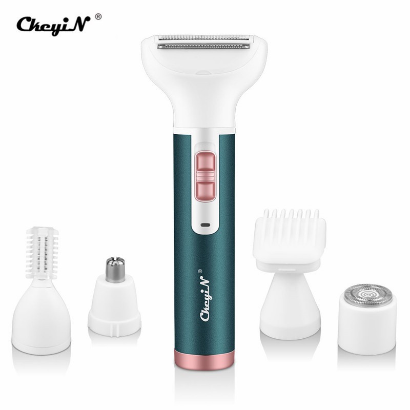Máy cạo tỉa lông Bikini Nam Nữ Thiết kế đầu chữ T chuyên dụng – Hai đầu cạo tỉa linh hoạt – Có phụ kiện đầu chải bảo vệ da