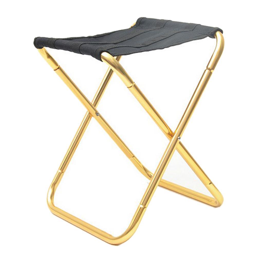Portable Camping Stool Outdoor Folding Chair Slacker Chair for Camping Backpacking Hiking Fishing Travel Garden BBQ with Carrying Bag