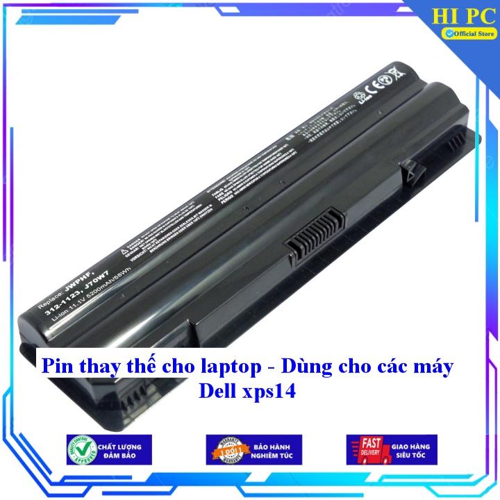 Pin thay thế cho laptop dùng cho các máy Dell XPS14 - Hàng Nhập Khẩu