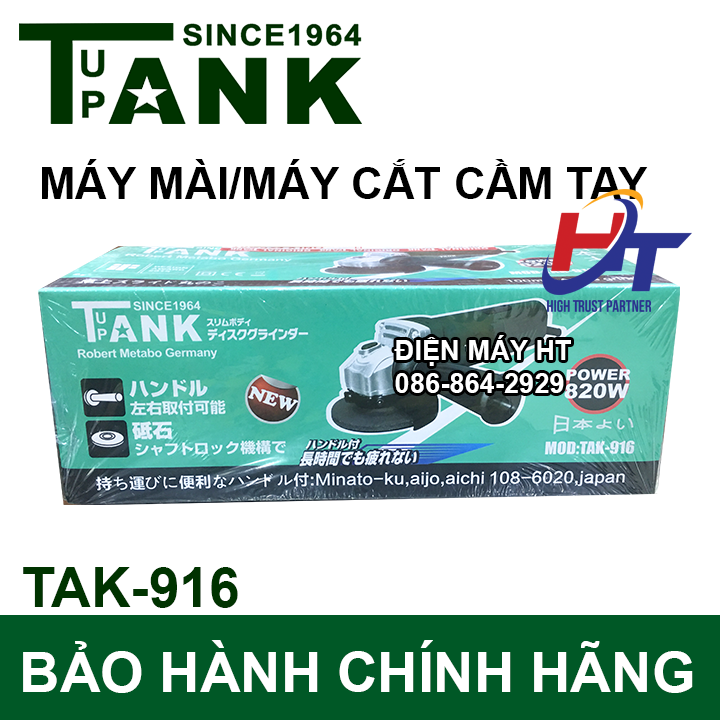 Máy mài góc cầm tay TANK TAK-916