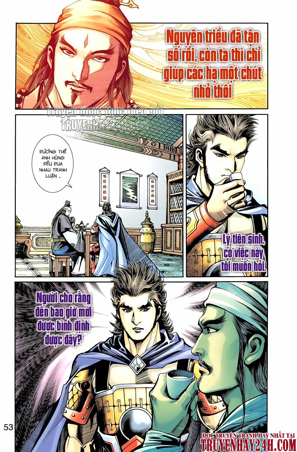 thiên tử truyền kỳ 6 - hồng vũ đại đế chapter 74 27