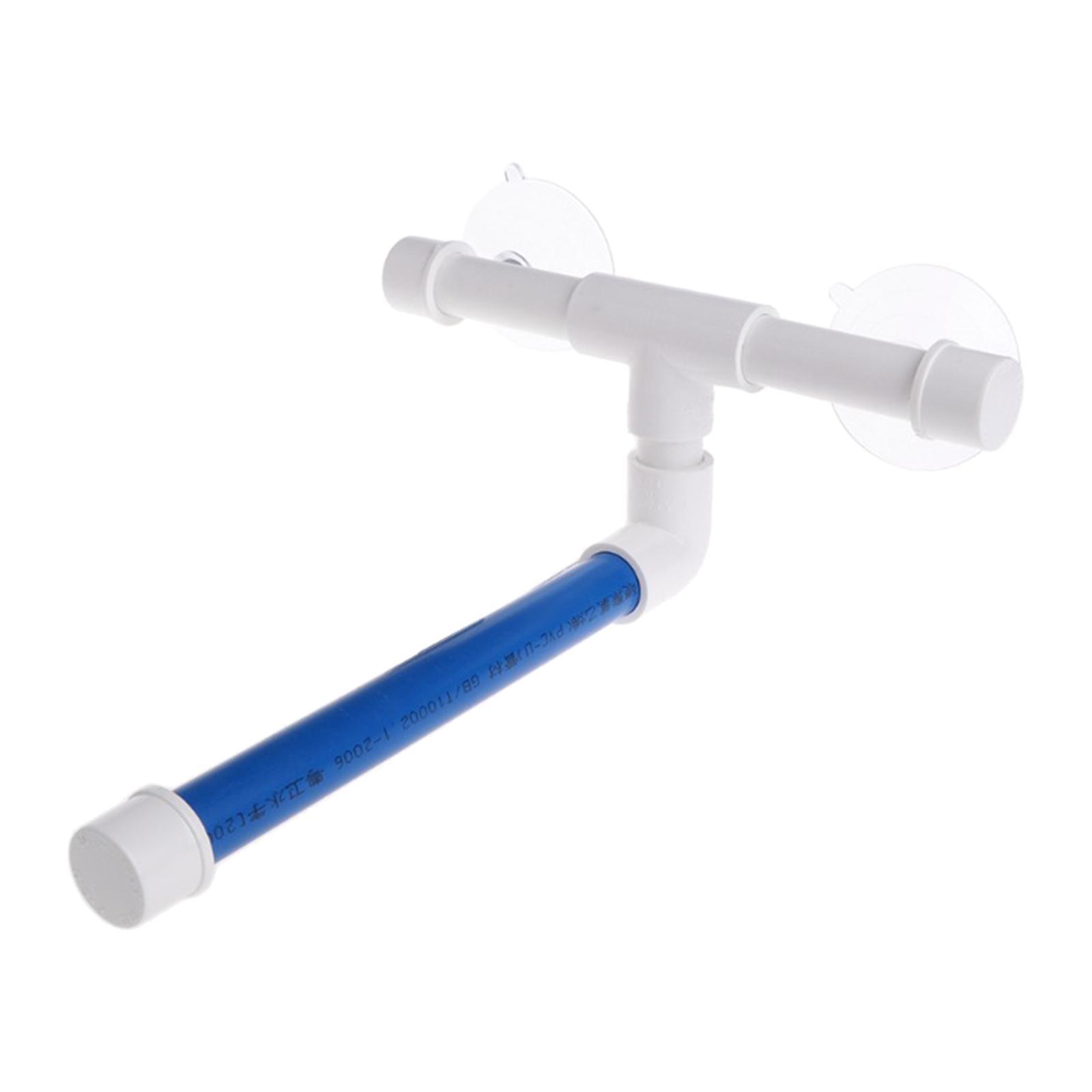 Bird Parrot Stand Perch Shower Holder Standing Toy Portable Suction Cup