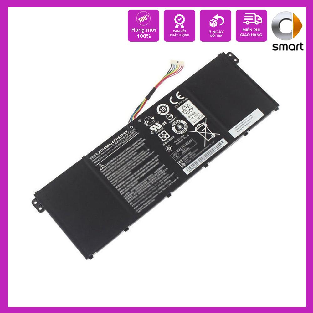 Pin cho Laptop Acer ES1-331 ES1-511 ES1-512 ES1-520 ES1-521 ES1-531 Ap13b8k Ap13B3k - Pin Zin - Hàng Chính Hãng