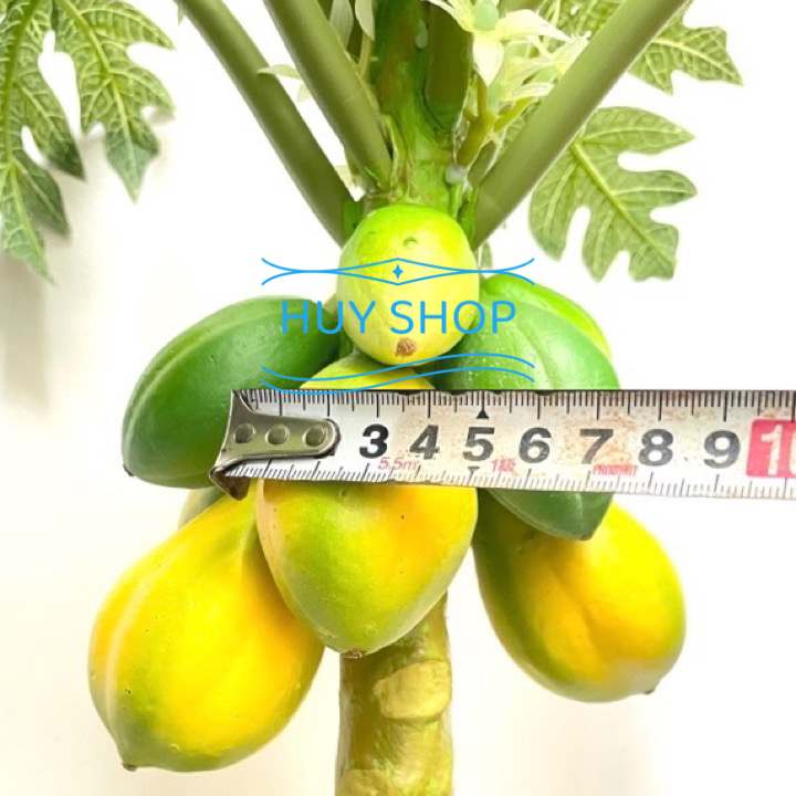Chậu cây Trái ĐU ĐỦ  nhân tạo trang trí nhà cửa