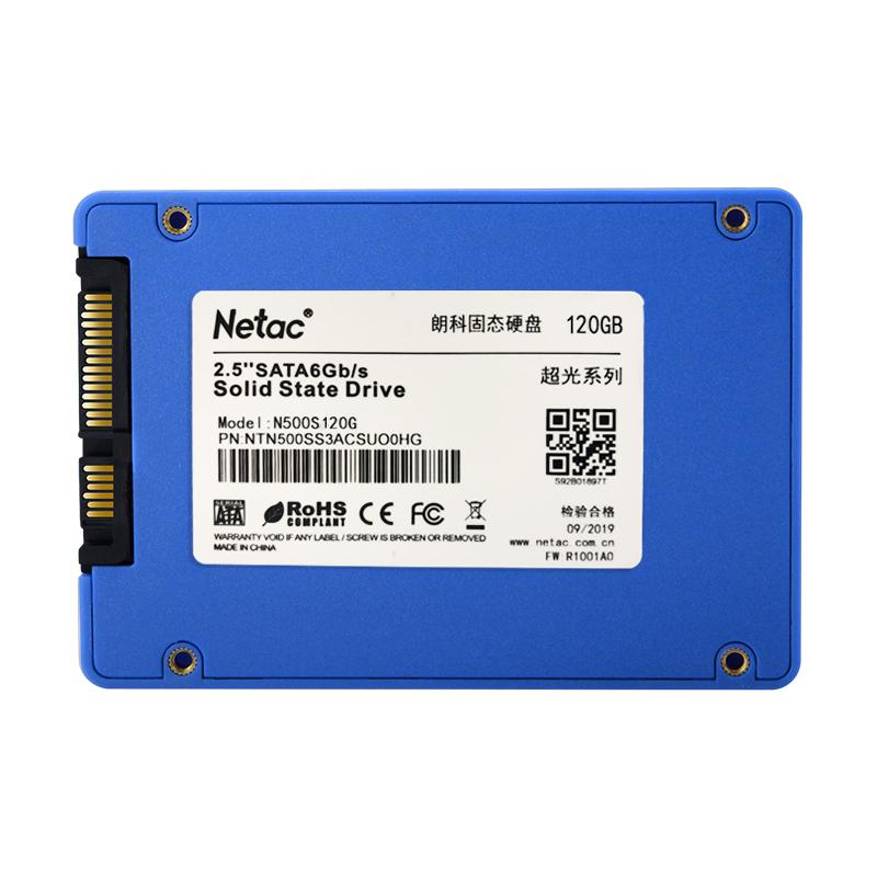 Ổ cứng thể rắn 2,5 inch 3D TLC Nand Flash Netac N500S 60G SATA6Gb / giây 