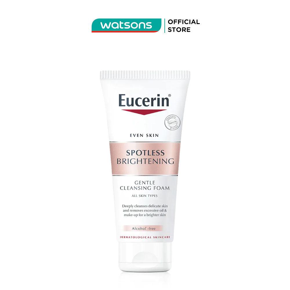 Sữa Rửa Mặt Tạo Bọt Eucerin Sáng Da Spotless Brightening Gentle Cleansing Foam 50g