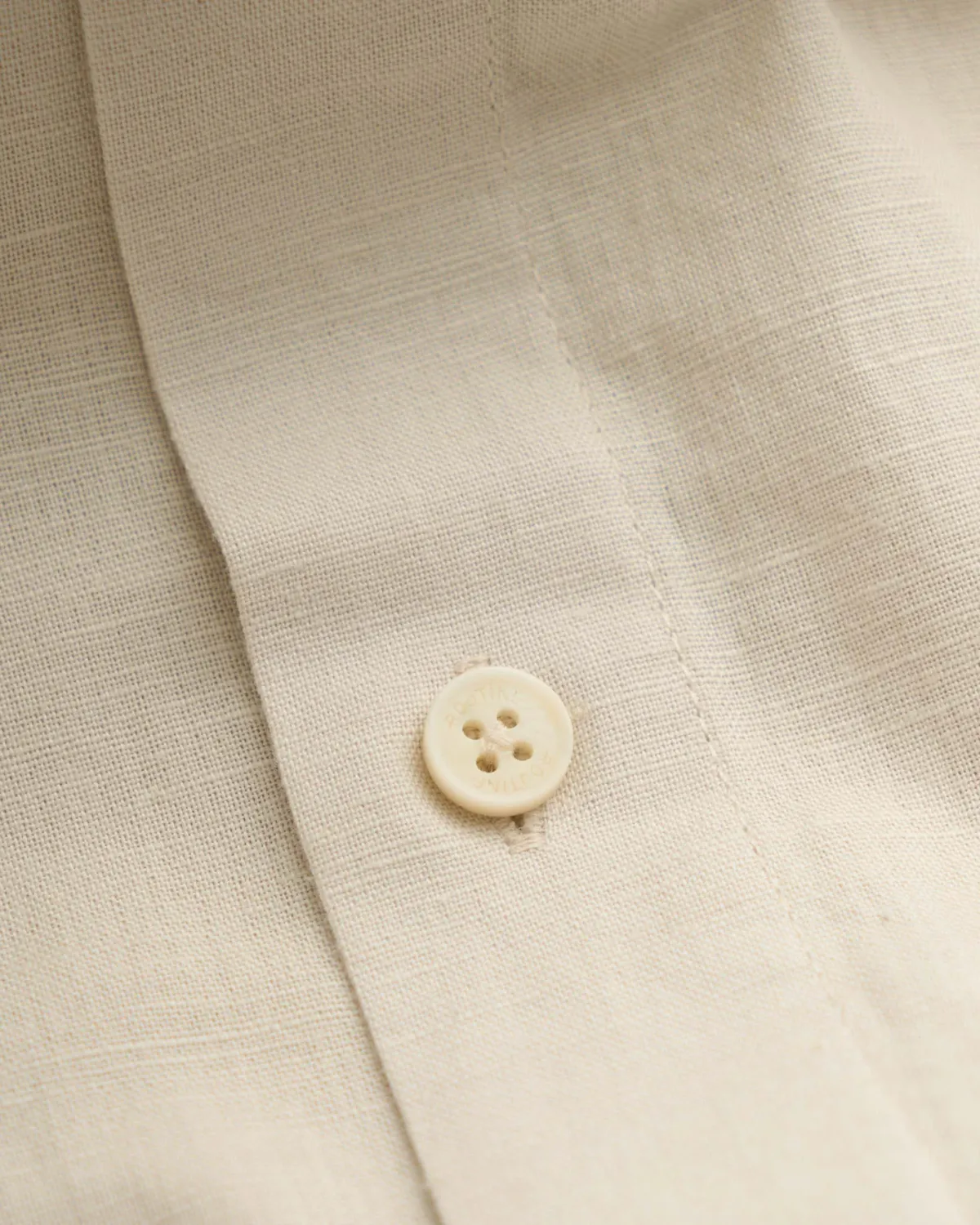 Áo sơ mi tay ngắn nam cotton linen Form Regular - RT 10S25SHS004 | ROUTINE CÀ MAU