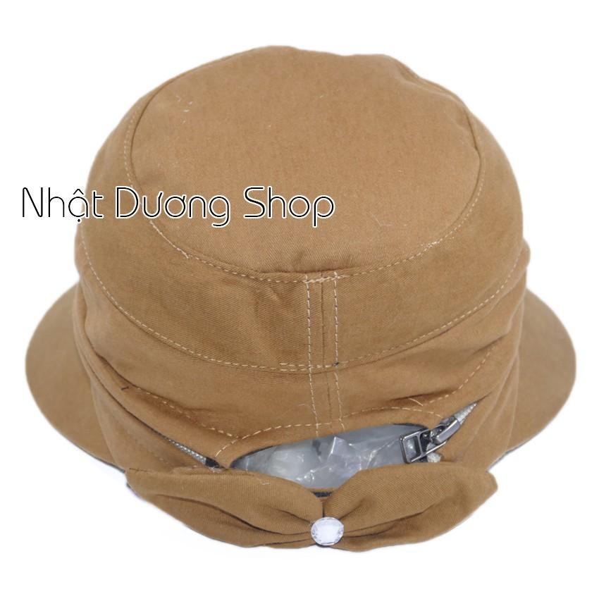 Nón chống nắng New fashion loại tốt nữa đầu chất liệu vải tốt thích hợp cho chị em phụ nữ