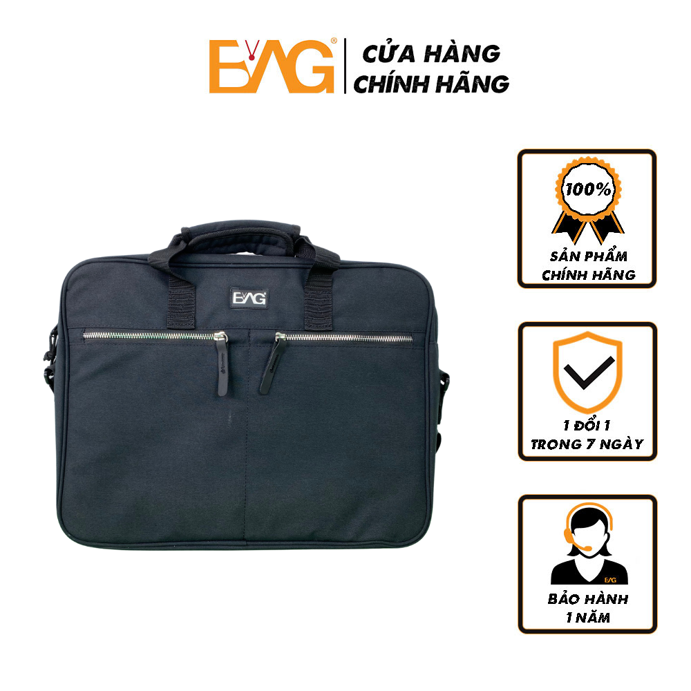 Cặp Laptop Văn Phòng Thời Trang 2 dây kéo lợi mới - VBAG