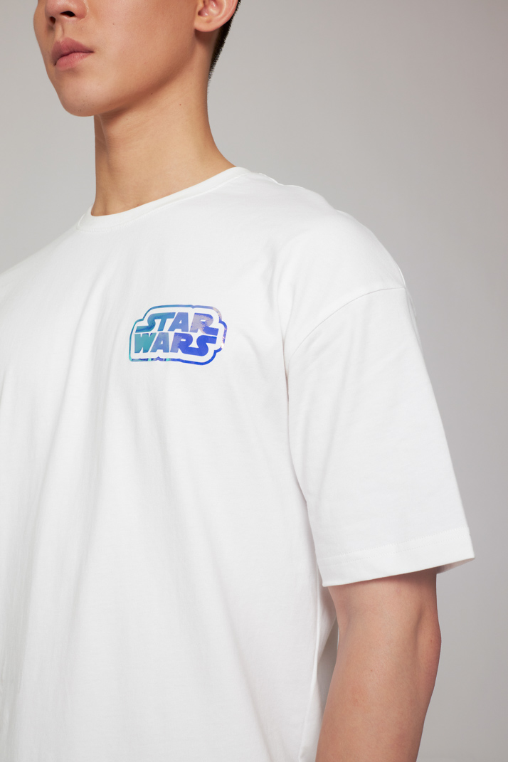 Áo Thun Nam Nữ BOO Unisex Form Rộng 100%Cotton In Hình Hologram StarWars