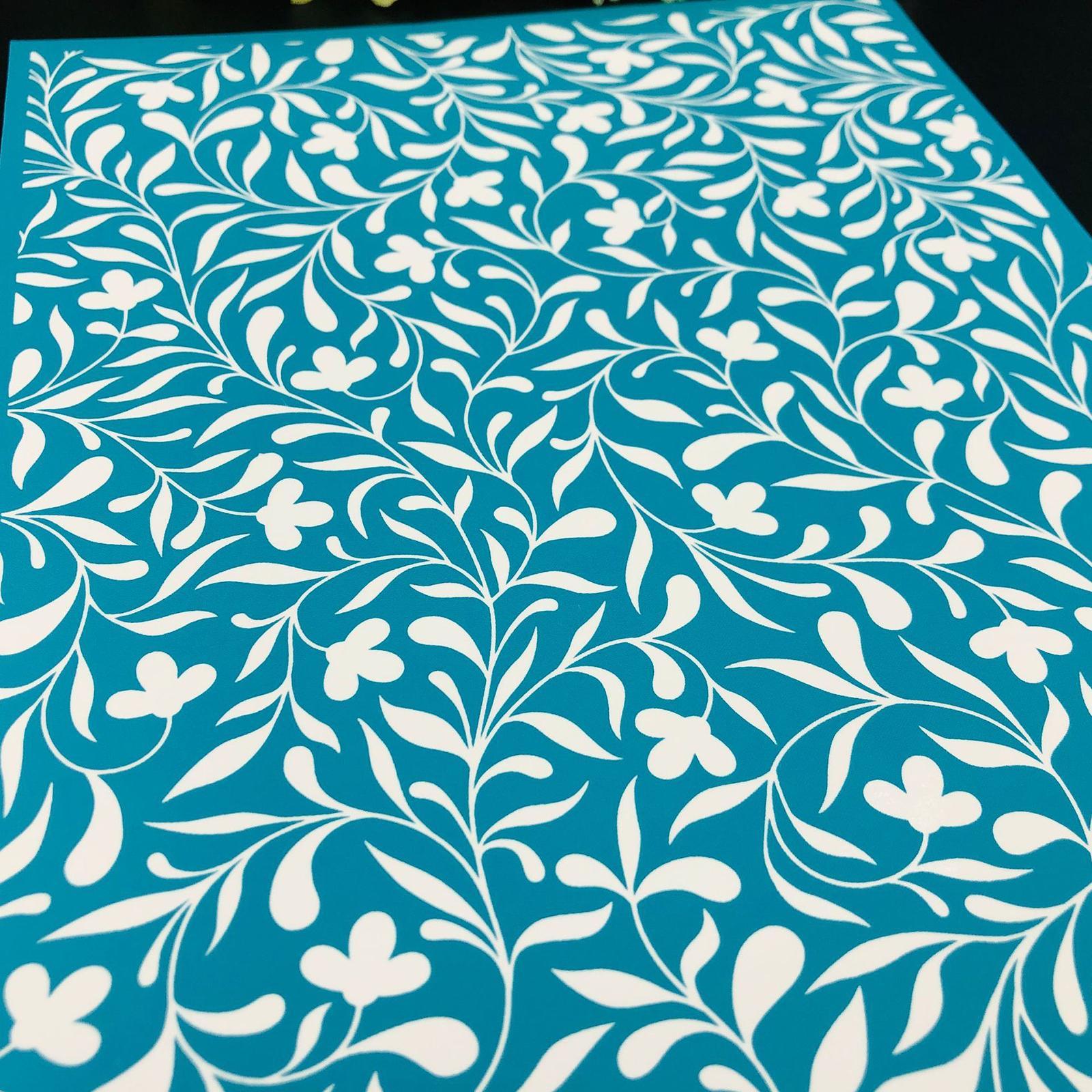 Silk Screen Printing Stencil Decoration Manual for DIY Background Pillow