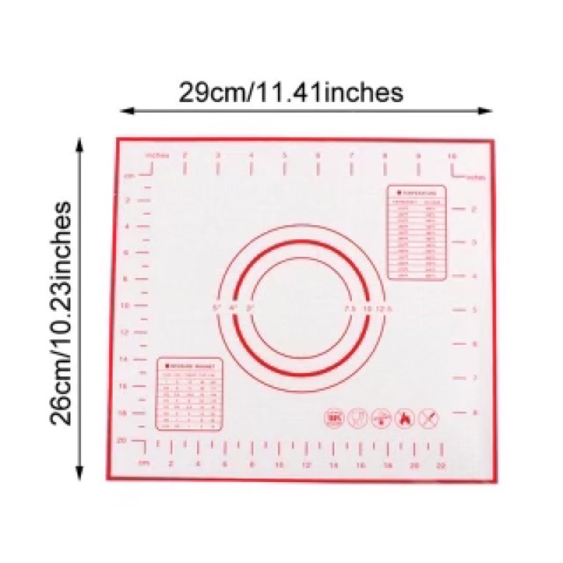 Thảm nhào bột silicon