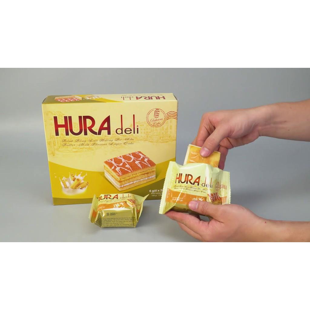 Bánh Bông Lan Hura Deli 336 gram