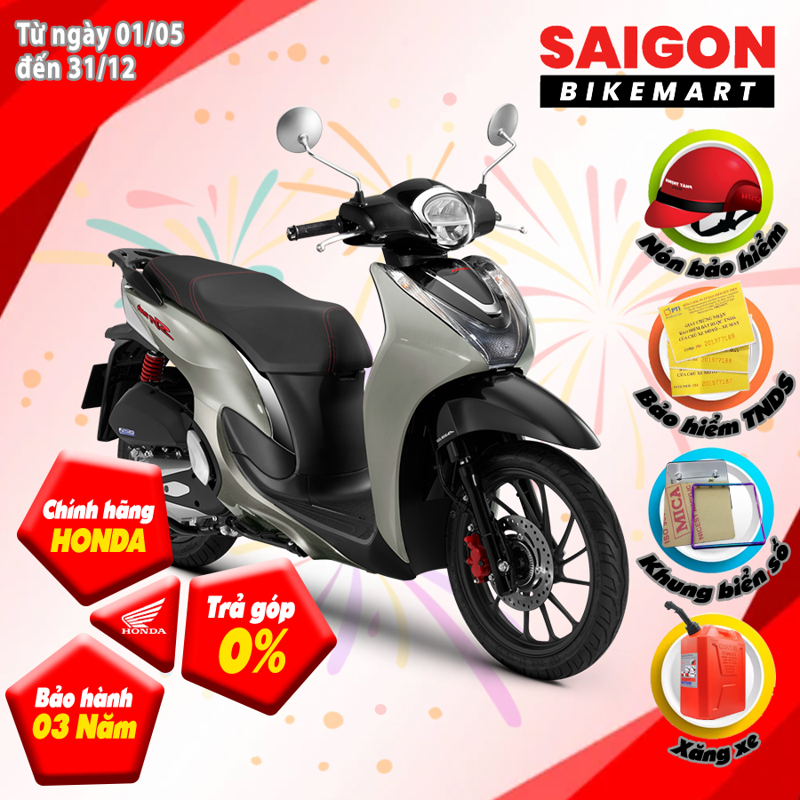 Mua Xe Máy Honda SH Mode 2023 Phiên bản Thể Thao - Xám Xi Măng tại Sài Gòn  BikeMart | Tiki