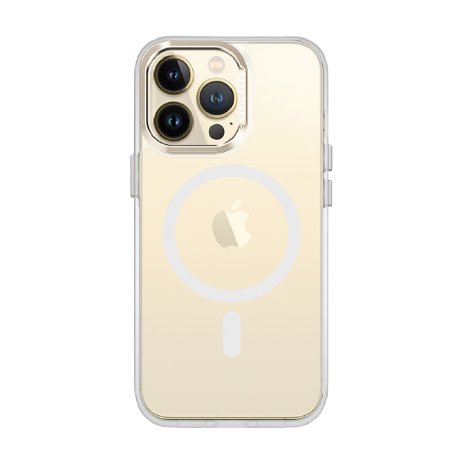 Ốp lưng nhựa trong hỗ trợ Magsafe cho iPhone 14 Series
