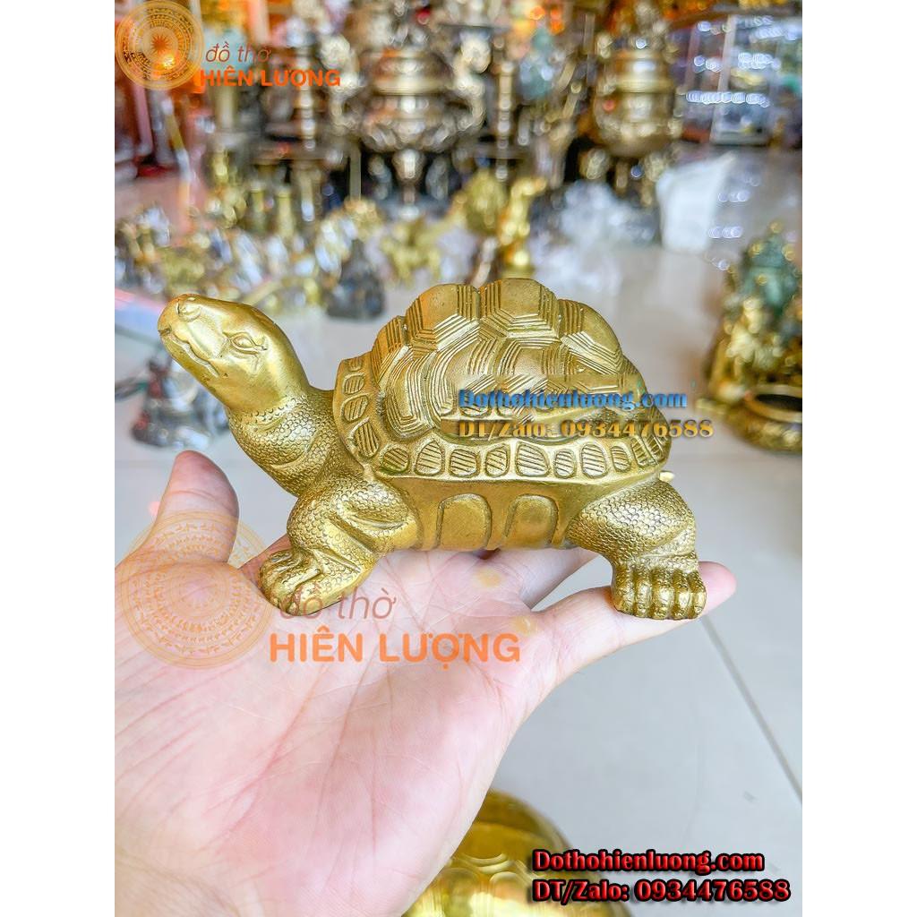 Tượng Kim Quy Màu Vàng Bằng Đồng Nguyên Chất Các Cỡ
