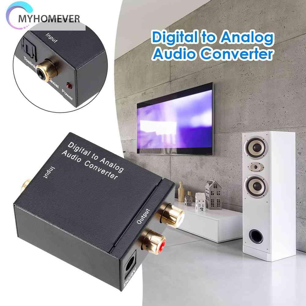 Bộ ChuyểN ĐổI Âm Thanh TOSLINK SPDIF Sang L / R RCA