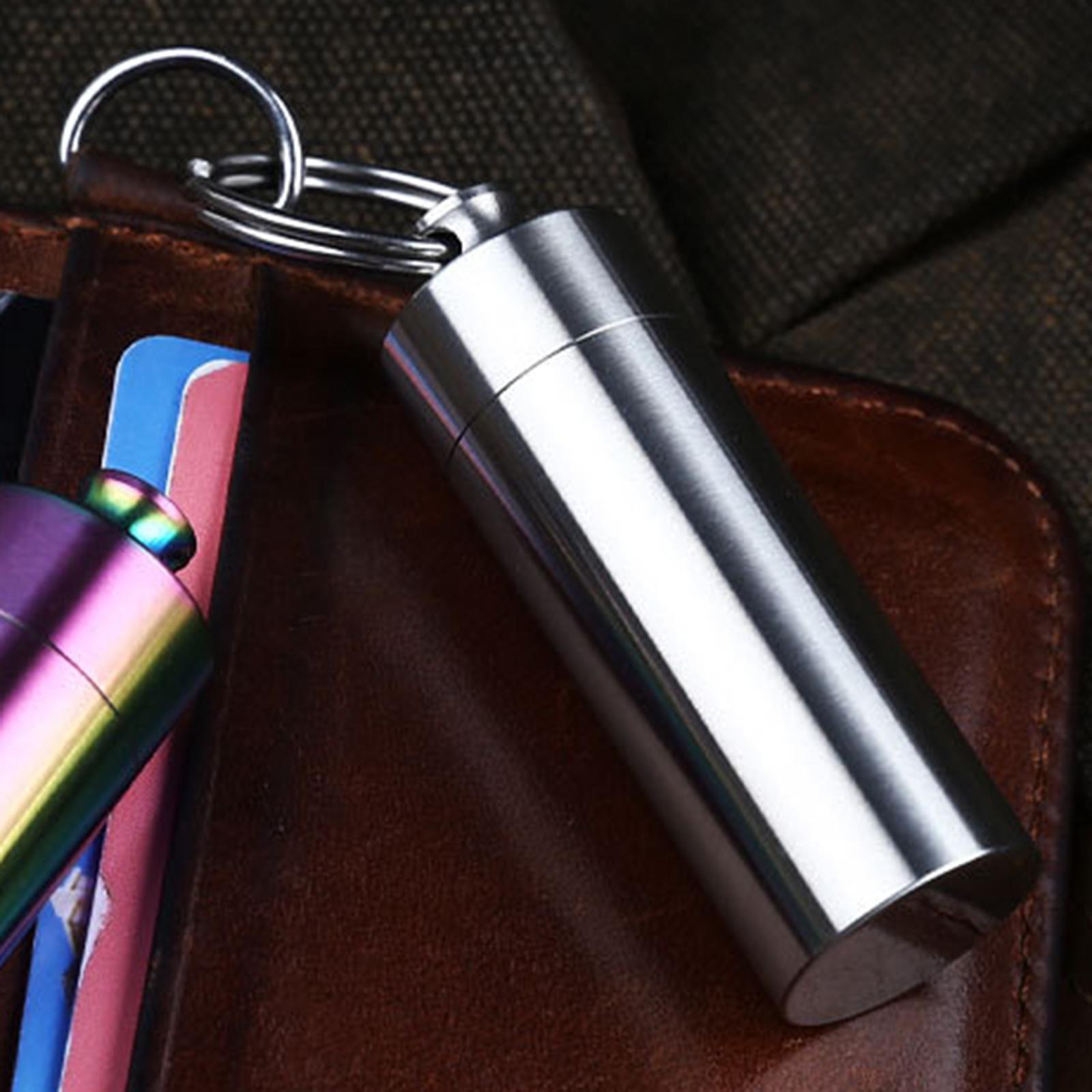 Case Easy Carry Container Portable Stainless Steel Box Storage for Travel Cycling