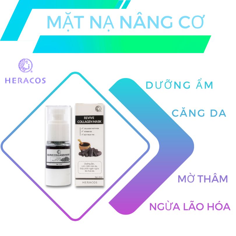 Mặt Nạ Nâng Cơ Tái Sinh HERACOS Dạng Gel Tạo Màng