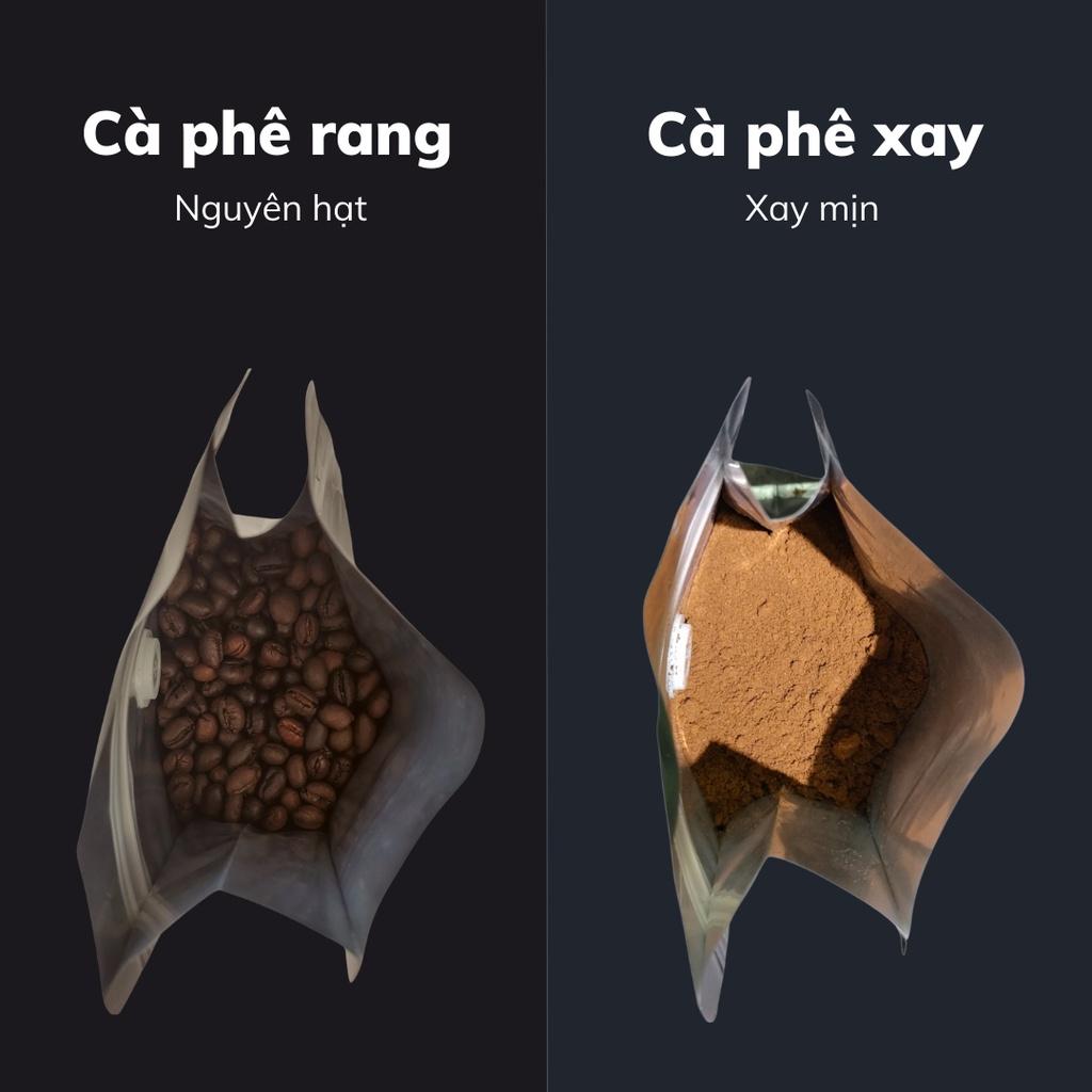 Cà phê nguyên chất ROBUSTA SẺ HONEY pha phin Espresso vị đắng vừa hương thơm ngọt cafe rang xay - Big Dream Coffee