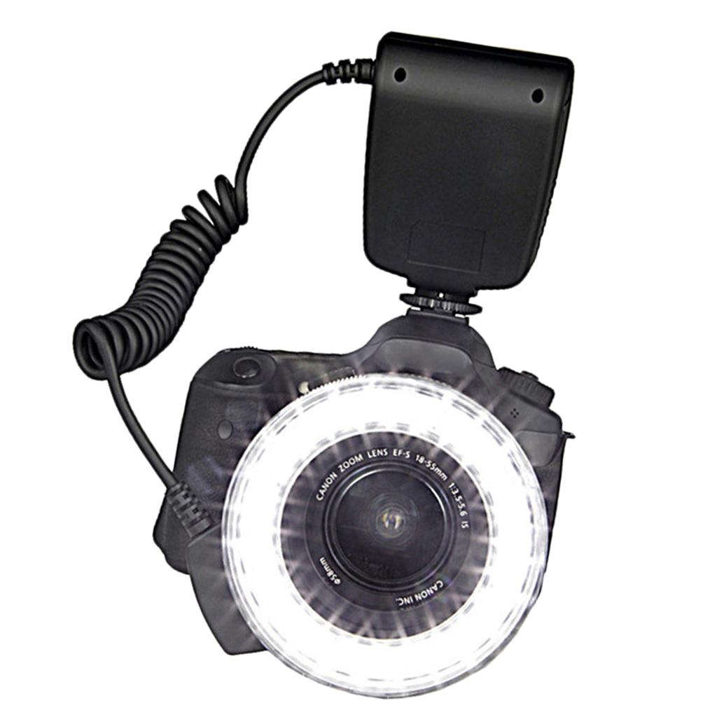 Flash LED Light Macro Set For Canon / Nikon D7100 D7000 D5200 D5100 NEW