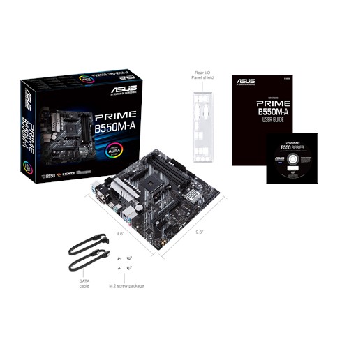 Bo mạch chủ AMD Mainboard ASUS PRIME B550M-A AM4 - Hàng Chính Hãng