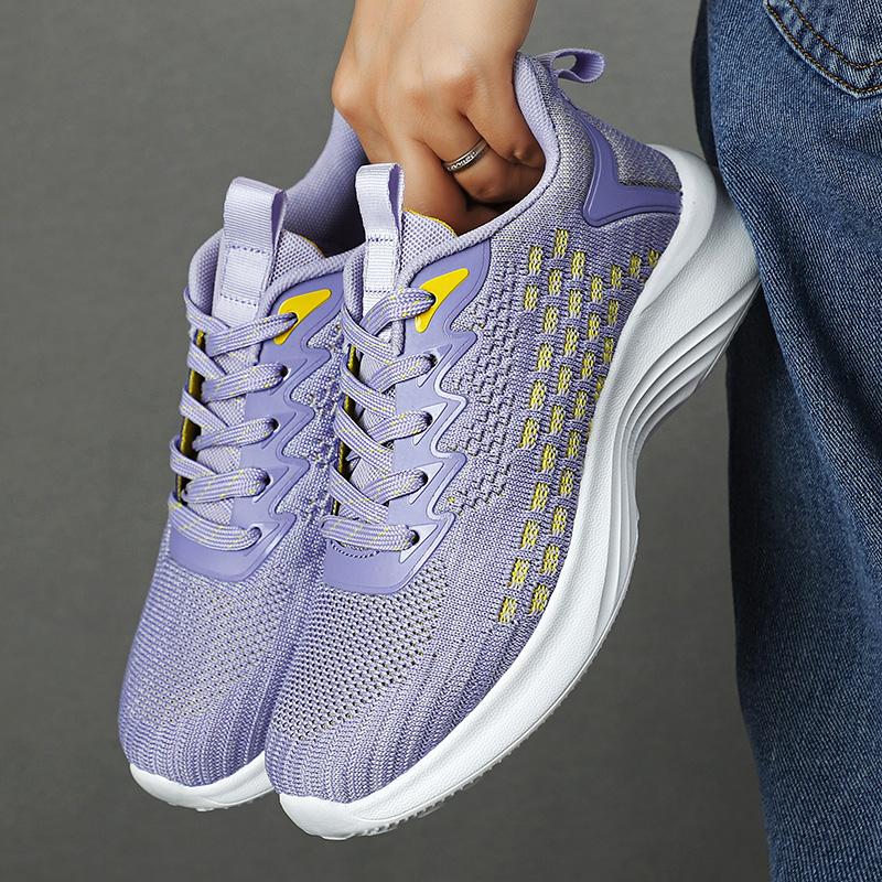 Giày nam chạy giày thoải mái giày thể thao nam xu hướng giày đi bộ nhẹ giày thể thao nam giới thở lượn Color: Blue Shoe Size: 45