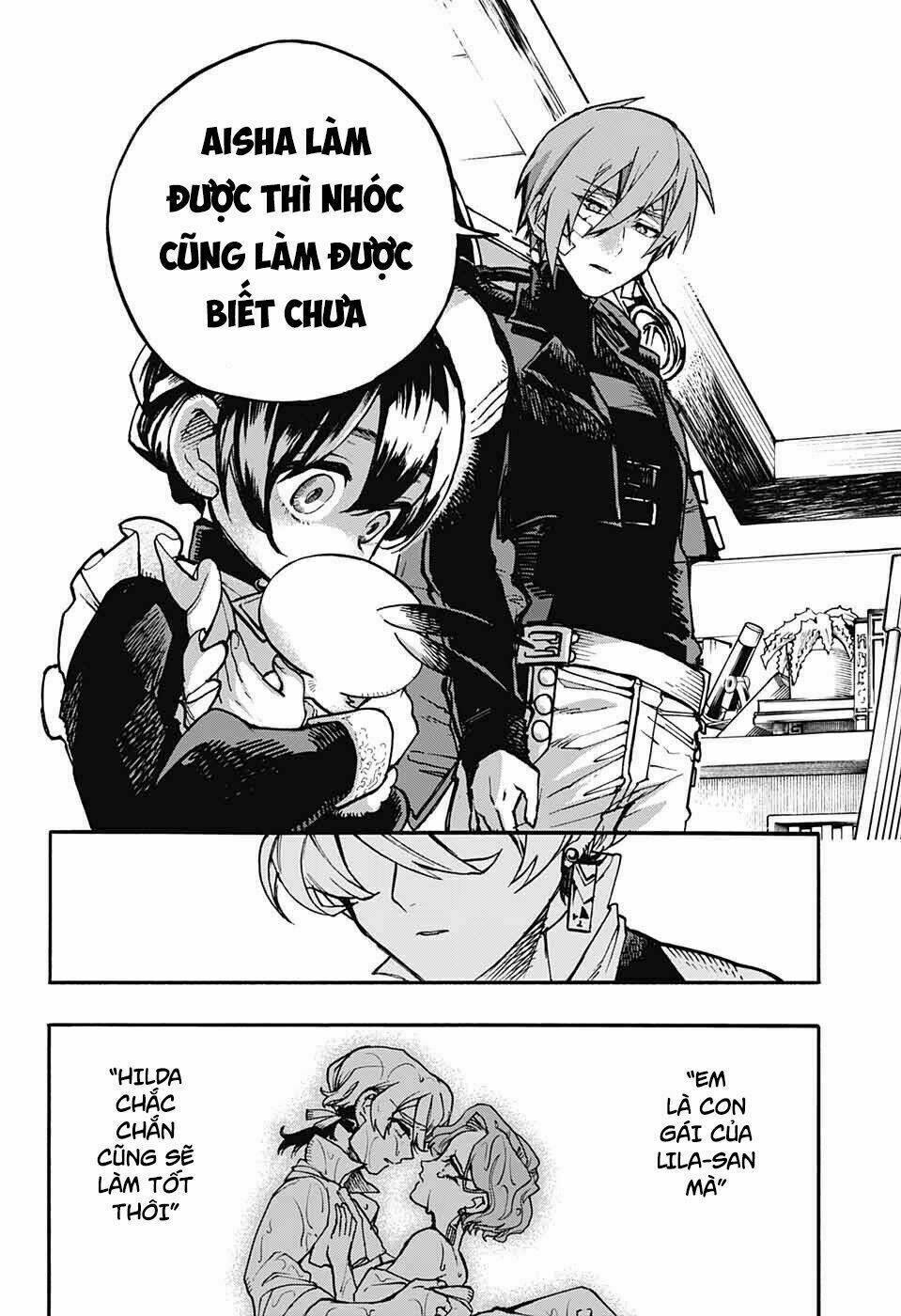 những bức họa quái dị của phù thủy chapter 16 11