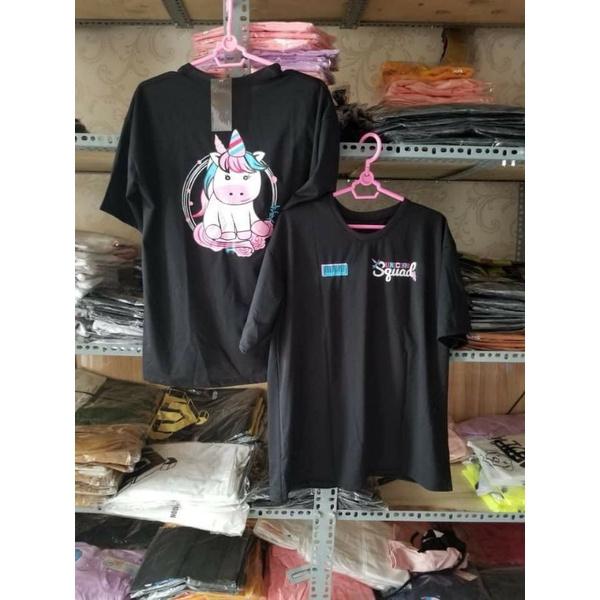 Áo Thun Unisex Tay Lỡ Form Rộng Phông Cách Hàn Quốc Freesize
