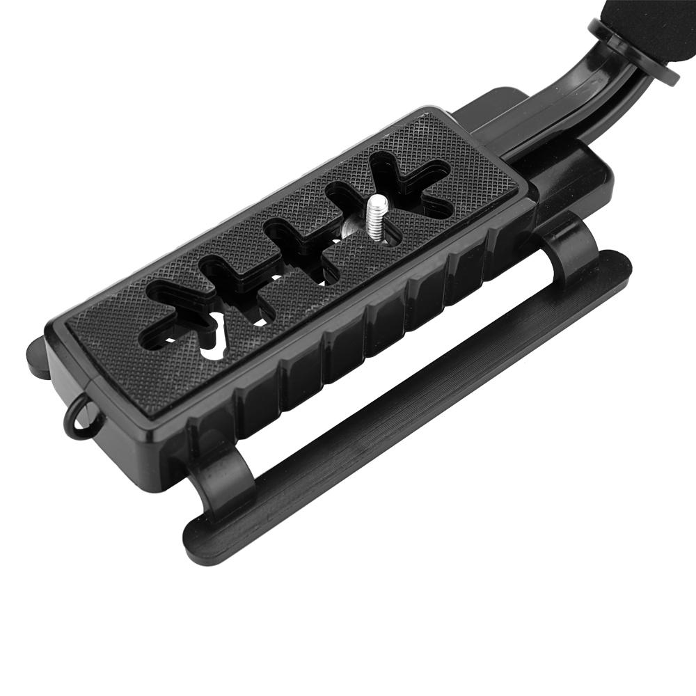 DV Hand Held C-Shaped Shooting Video Stabilizer Hand-held Stabilizing Grip Low Frame Flash Stands Stabilizer