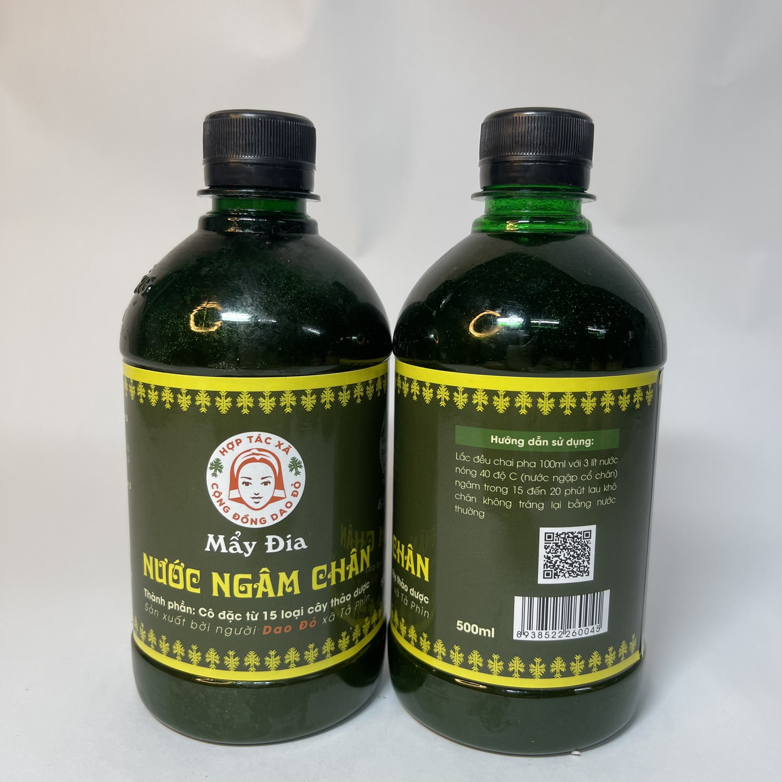 Combo 2 chai nước ngâm chân Dao Đỏ